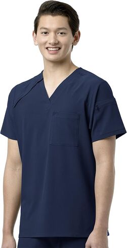 Men's Ez Zip Scrub Top in Saudi Arabia