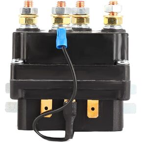 12V 250A Winch Solenoid Relay Contactor for AUT UTV SUV with 3000‑5000lbs Winches Other Parts
