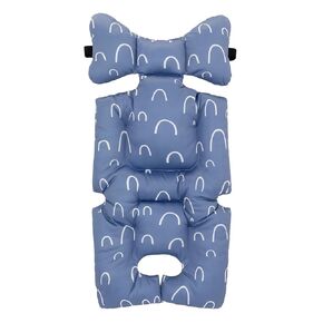 Stroller Cushion for Toddler 3D Air Mesh Baby Seat Pad Liner Soft and Breathable Pram Pushchair Universal Baby Stroller Cushion Seat Liner Stroller Cushion for Baby （Geometry）