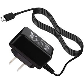 Micro USB Wall Charger 5V 2A Power Adapter with US Plug and Fixed Micro Cable for Samsung Galaxy S6 S5 S4 S3 S2 Si9003,S5820 N7100 Note3 Note4 Black