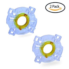 HUYE GT-C Round Restrictor Plate for Arcade Joystick Compatible with SANWA JLF-TP-8YT, JLF Series Joystick and Similar Size Arcade Joystick (2 Pack)