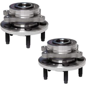 513223 x2 Front Wheel Bearing and Hub Assembly Compatible with 2005-2007 Fo-rd Five Hundred, 05-07 Freestyle, 08-09 Taurus /2005-2007 Mercury Montego, 2008-2009 Sable [5 Stud Hub w/ABS]