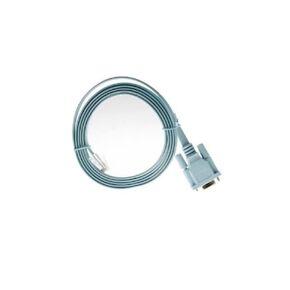 DB9 Console Cable - Compatible/Replacement for Cisco DB9-Female to RJ45-Male Cord - CAB-CONSOLE-RJ45-6 Feet (1.8 Meters) - 72-3383-01