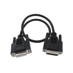 DB15 2 Rows Male to Female I/O Signal Connection Cable 0.5m