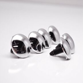 C7 Corvette Stingray Hood Liner Fastener Set 6 Pc. - Chrome