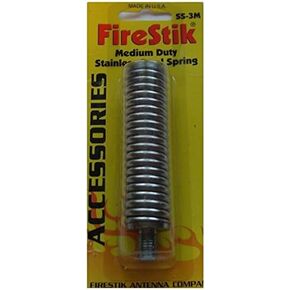 Firestik SS-3M Stainless Steel Medium Duty CB Radio Antenna Spring Mount