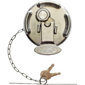 Locking Aluminum Lever Style Diesel Fuel Cap for Peterbilt