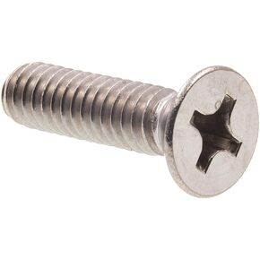 Prime-Line 9001853 Machine Screws, Flat Head, Phillips Drive, 1/4 in-20 X 1 in (25 Pack)