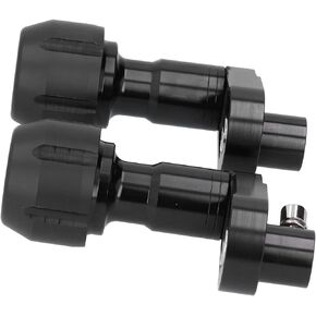 Motorcycle Frame Sliders 2pcs Guard 2pcs Motorcycle Guard Anti‑Fall Protection Black Fit for for Ninja 400 Z400 2018‑2020