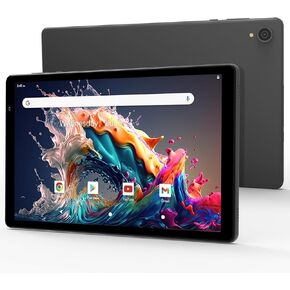 Android 13 Tablet, 10.1" HD Screen, 2024 Update Octa-Core Processor with 8(4+4) GB&64GB Storage(Expandable Memory to 128GB), WiFi6 & Bth5.0, 5000 mAh Battery, GMS Certified(Gray).