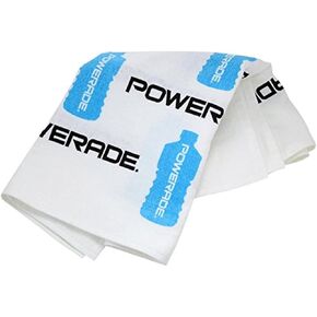 Powerade Large Towel, Blue and White, 22 x 42