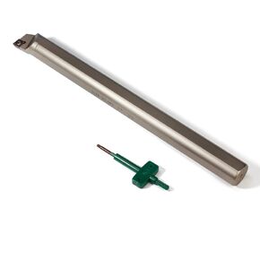 1''x12" Indexable Boring Bar, Right-Hand Sclcr S16T-SCLCR3 Turning Tool Holder with 1 PC Indexable Carbide Turning Insert CCMT09T304(CCMT32.5)