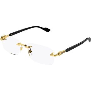 Gucci GG1221O Vintage Rimless Shape Eyeglasses + Bundle with eSHADES Luxury Eyewear Kit in Saudi Arabia