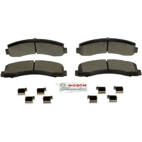 BOSCH BC2087 QuietCast Premium Ceramic Disc Brake Pad Set - Compatible With Select Ford Expedition; Lincoln Navigator; FRONT
