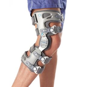 Game Changer Unloader Knee Brace - Lightweight, Low Profile OA Knee Brace for Arthritis Pain and Support - Premium Knee Support for Medial and Lateral Knee Pain (Right)