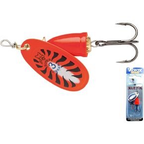Blue Fox Classic Vibrax 03 Painted Tackle, Red Tiger, 1/4
