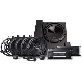 Alpine PSS-22WRA Jeep Wrangler JK Unlimited Weather Resistant Sound System Upgrade