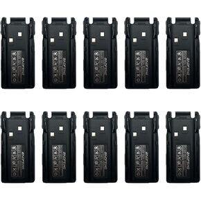 BAOFENG UV-82HP بطارية USB-C شاحن BL-8 2800 مللي أمبير بطارية ليثيوم أيون بديلة عالية السعة لجهاز الاتصال اللاسلكي UV-82X UV-82 UV-82L UV-82C UV-89 UV-8D