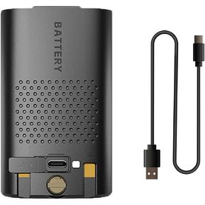 BAOFENG 2 Pakcs UV-17R Battery Original BL-17UV Enlarge 1800mAh USB-C Charging Rechargerable DC7.4V 13.32Wh Li-ion Battery
