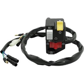 M MATI Handlebar Control Switch Button Start Kill Stop Headlight for Honda FourTrax 200 TRX200 1990-1997 35200-HF1-670