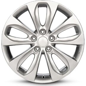 For 2011-2013 Hyundai Sonata 18 Inch Hyper Silver Rim - OE Direct Replacement - Road Ready Car Wheel
