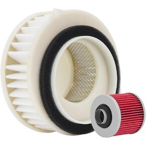 4TR-14451-00 HFA4607 Air Filter 4X7134400100 4X7134400000 Oil Filter for Yamaha XVS650 V-Star 650 Midnight Custom 2006-2010, XVS650A V-Star 650 Classic 1998-2010, XVS650A Drag Star Classic 4VR