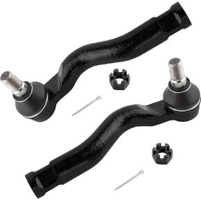 BOXI 2pcs Front Outer Tie Rod End Links Fit for Toyota Sequoia 2008-2020 / for Toyota Tundra 2007 2008 2009 2010 2011 2012 2013 2014 2015 2016 2017 2018 2019 2020 | ES800327 ES800326