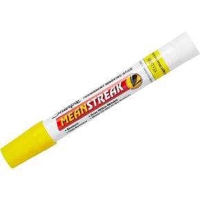 Sharpie Mean Streak Marking Stick, Broad Tip, Yellow