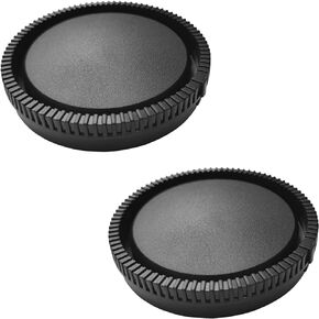 Rear Lens Cap Cover for Sony Sony E-Mount Alpha A7 A7II A7III A7IV A7R A7RII A7RIII A7RIV A7RV A7C II A7CII A9 A6700 A6600 A6400 A6300 A6100 A6000 ZV-E1 ZV-E10,Hxdzieory [2 Pack]
