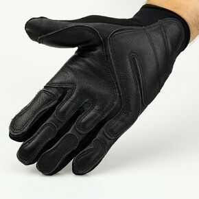 Cowhide Sports Gloves,Anti-Slip Wear,Suitable for Climbing,Climbing,Fast Drop Outdoor Genuine Leather Sports Gloves