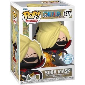 Funko Pop! Anime One Piece - Soba Mask (Raid Suit) Sanji Special Edition Exclusive Vinyl Figure #1277 (Chase Bundle)