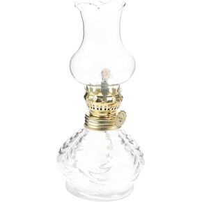 Vintage Hurricane Oil lamp Heart Lantern Lantern Light Kerosene White Retro lamp Decorative Kerosene Lantern Glass Oil lamp Oil lamp Oil Lanterns for Indoor use