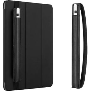takyu Pencil Holder for Apple Pencil 2nd Generation, Detachable Elastic Pencil Pouch Accessories Design for iPad Pencil (Black)