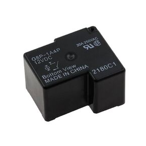 G8P-1A4P Fully-Sealed PCB Relay 12VDC 30A - 4Pins 30A 250VAC Relay for PC Board or Panel-Mounted Applications, Solve F01 Code Problem of Dryer