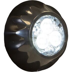 Buyers Products - 8892400 Surface/Recess Mount Round LED Strobe Light, Amber