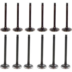 DNJ VK12608C Exhaust Intake Valve Kit for 1981 to 1983 Nissan 280ZX L6 2.8L SOHC 12V EV608C X6 IV608C X6