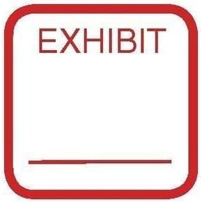 Exhibit Stamp