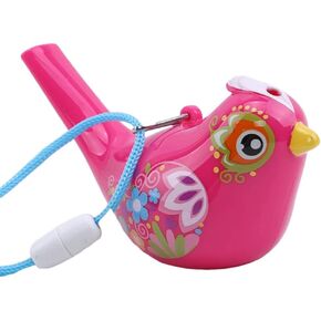 1Pcs Coloured Drawing Water Bird Whistle Bathtime Musical Toy for Kids Early Learning Educational Children Gift Toy Musical Instrument