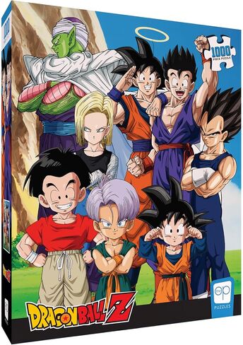 أحجية الصور المقطوعة المكونة من 1000 قطعة من Dragon Ball Z "Buu Saga" | أحجية الرسوم المتحركة القابلة للتجميع تتميز بأعمال فنية لمحاربي DBZ الأسطوريين الخارقين | بضائع Dragon Ball Z المرخصة رسميًا in Saudi Arabia