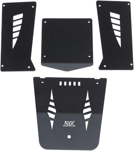 KYX Racing Aluminum Car Body Panel Kit Car Shell Guard Plate Kit Upgrades Accessories for 1/18 RC Crawler Car Axial Capra UTB18 in Saudi Arabia