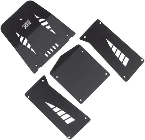 KYX Racing Aluminum Car Body Panel Kit Car Shell Guard Plate Kit Upgrades Accessories for 1/18 RC Crawler Car Axial Capra UTB18 in Saudi Arabia