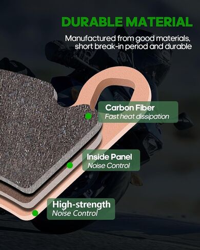 SCITOO Sintered Brake Pads Fit for 04 05 06 07 08 09 10 11 12 13 14 for Polaris Ranger in Saudi Arabia