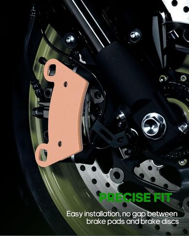 SCITOO Sintered Brake Pads Fit for 04 05 06 07 08 09 10 11 12 13 14 for Polaris Ranger in Saudi Arabia