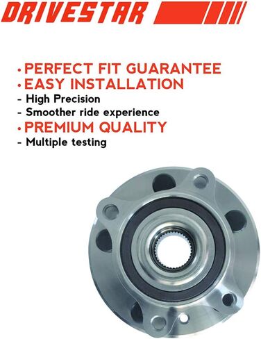 DRIVESTAR 513275 Front/Rear Wheel Hub & Bearing Assembly for Ford 2011-15 Edge/09-18 Flex/10-18 Taurus/14-18 Police Sedan, 2010-16 Lincoln MKS/10-19 MKT/11-15 MKX 2WD AWD(Pair) in Saudi Arabia