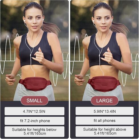 Multi-color Fanny Packs for Women Fashionable Belt Bag Waist Bag Phone Belt Running Bag Womens Crossbody Water Resistant Hiking Running Walking Bag Waterproof Designer Fanny Pack for Men Purple in Saudi Arabia