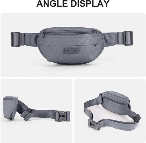Multi-color Fanny Packs for Women Fashionable Belt Bag Waist Bag Phone Belt Running Bag Womens Crossbody Water Resistant Hiking Running Walking Bag Waterproof Designer Fanny Pack for Men Purple in Saudi Arabia