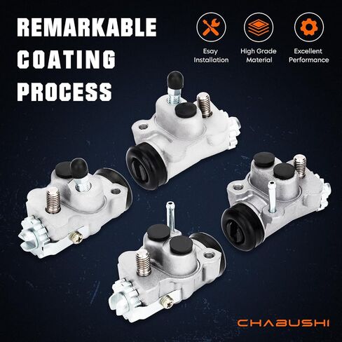 مجموعة أحذية اسطوانات عجلة الفرامل الأمامية لهوندا FourTrax Rancher 350 TRX350 TRX300FW لاستبدال 45330-HC5-006 45370-HC5-971 يسار يمين جميع الأربعة in Saudi Arabia