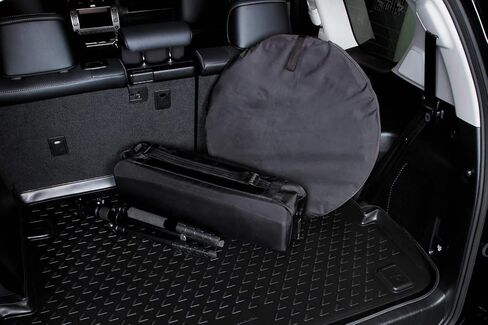 Fits 2011-2019 Ford Explorer Custom Fit Cargo Trunk Liner Behind 2nd Row Long (Black) in Saudi Arabia
