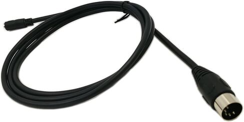 zdyCGTime 3.5mm(1/8in) TRS Stereo Female to 5-Pin Din Male Professional Premium Audio Adapter for Bang & Olufsen, Naim, Quad...Stereo Systems<1.5M> in Saudi Arabia