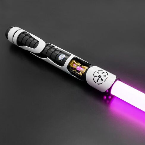 FX Light Saber, Motion Control 27 Sound Fonts with Infinite 12 Color Changing, Premium Metal Hilt Light Saber for Kids Movie Fans Cosplay Party Birthday Present in Saudi Arabia